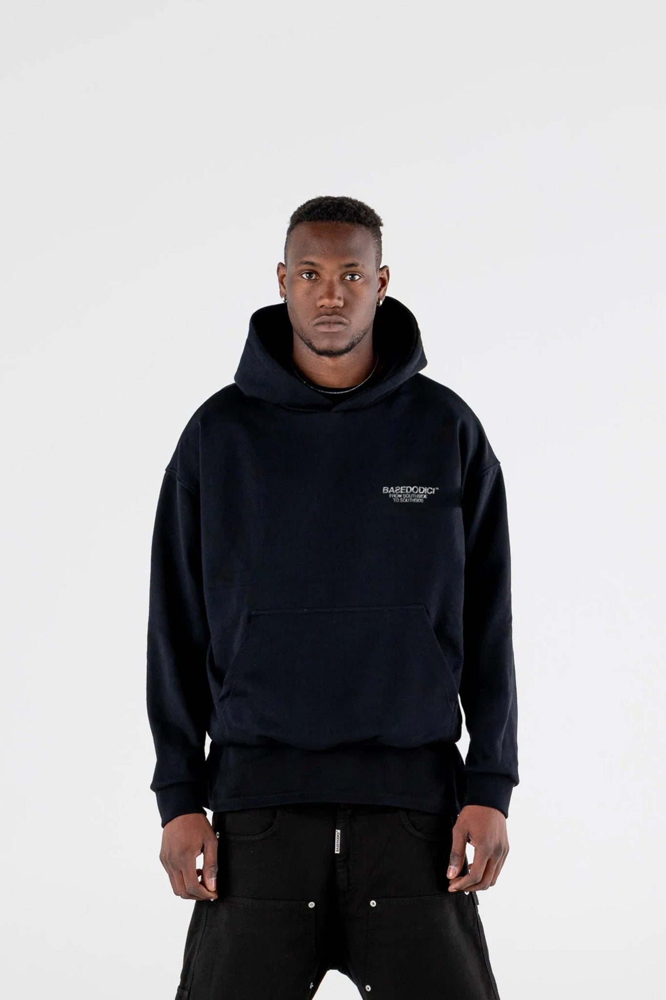 Hoodie "AMMO" CHI'T'SAP Black/Glitter - BASEDODICI®
