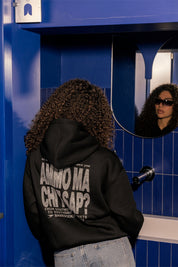 Hoodie "AMMO" CHI'T'SAP Black/Glitter - BASEDODICI®
