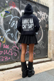 Hoodie "AMMO" CHI'T'SAP Black/Glitter - BASEDODICI®