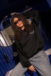 Hoodie "AMMO" CHI'T'SAP Black/Glitter - BASEDODICI®