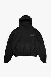 Hoodie "AMMO" CHI'T'SAP Black/Glitter Bubble Pink - BASEDODICI®