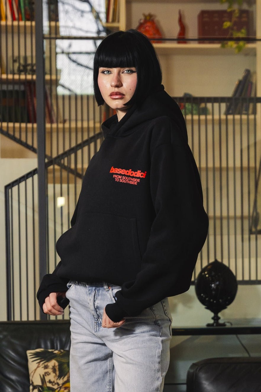 Hoodie "AMMO" CHI'T'SAP Black/Gloss - BASEDODICI®