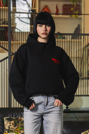 Hoodie "AMMO" CHI'T'SAP Black/Gloss - BASEDODICI®