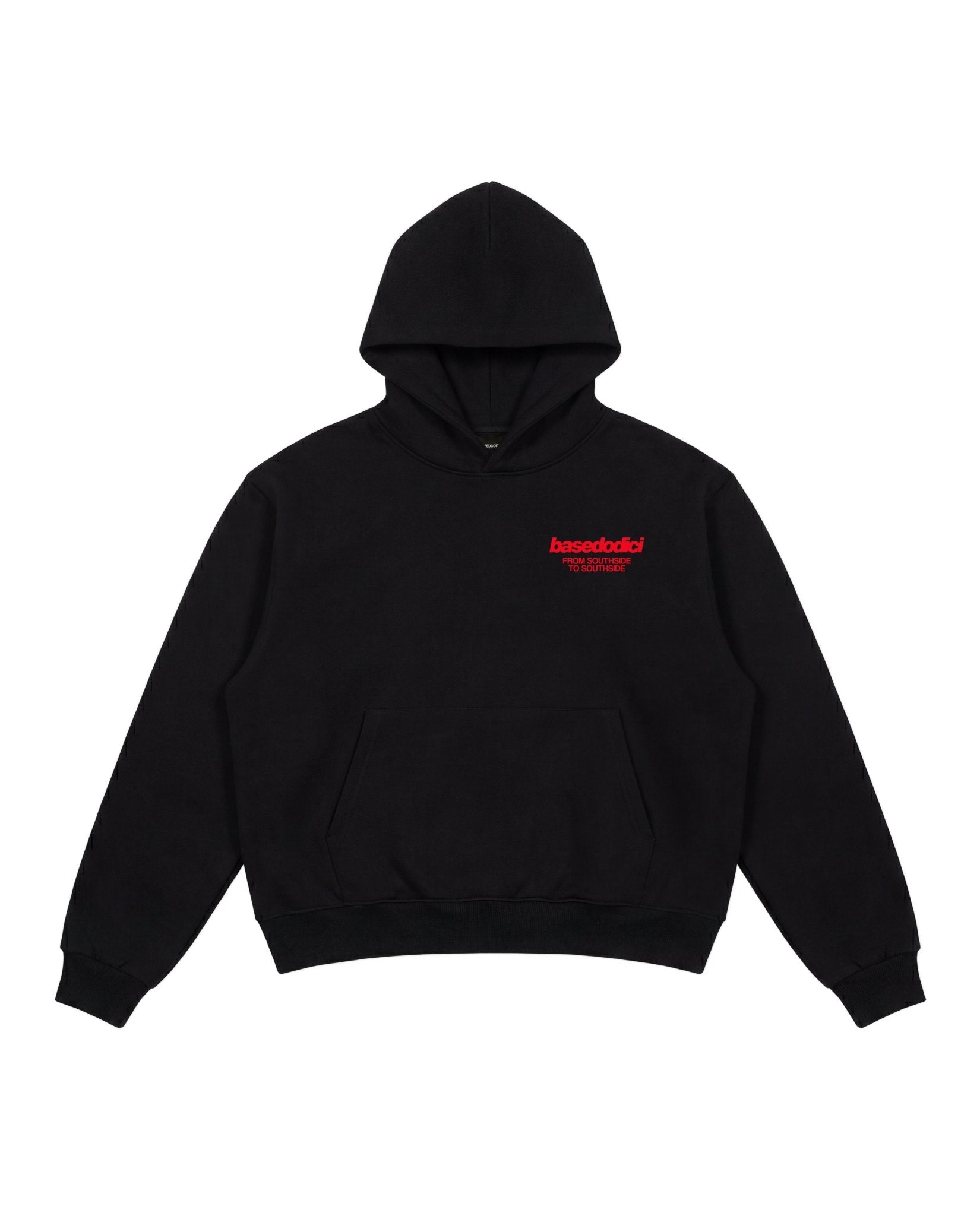 Hoodie "AMMO" CHI'T'SAP Black/Gloss - BASEDODICI®