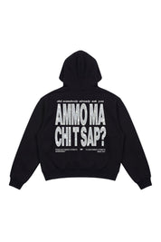 Hoodie "AMMO" CHI'T'SAP Black/Grillz - BASEDODICI®