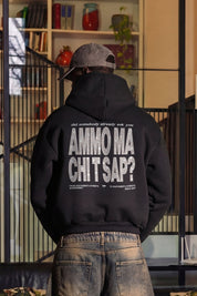 Hoodie "AMMO" CHI'T'SAP Black/Grillz - BASEDODICI®