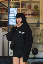 Hoodie "AMMO" CHI'T'SAP Black/PaintBlue - BASEDODICI®