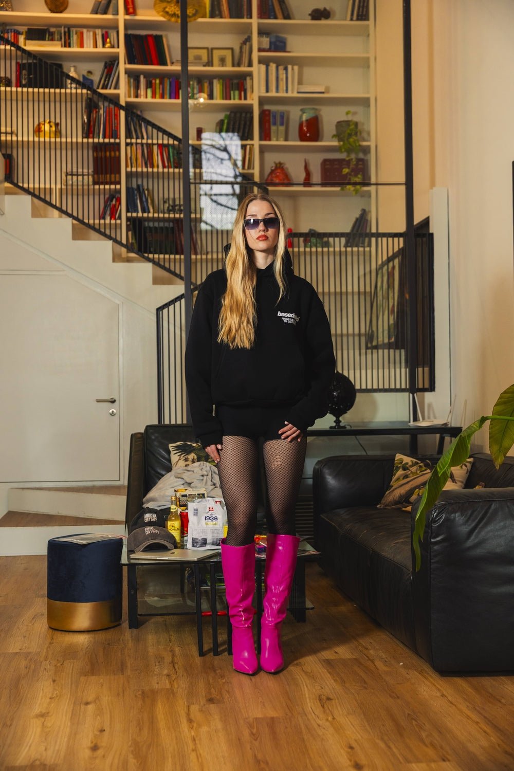 Hoodie "AMMO" CHI'T'SAP Black/PLBY - BASEDODICI®