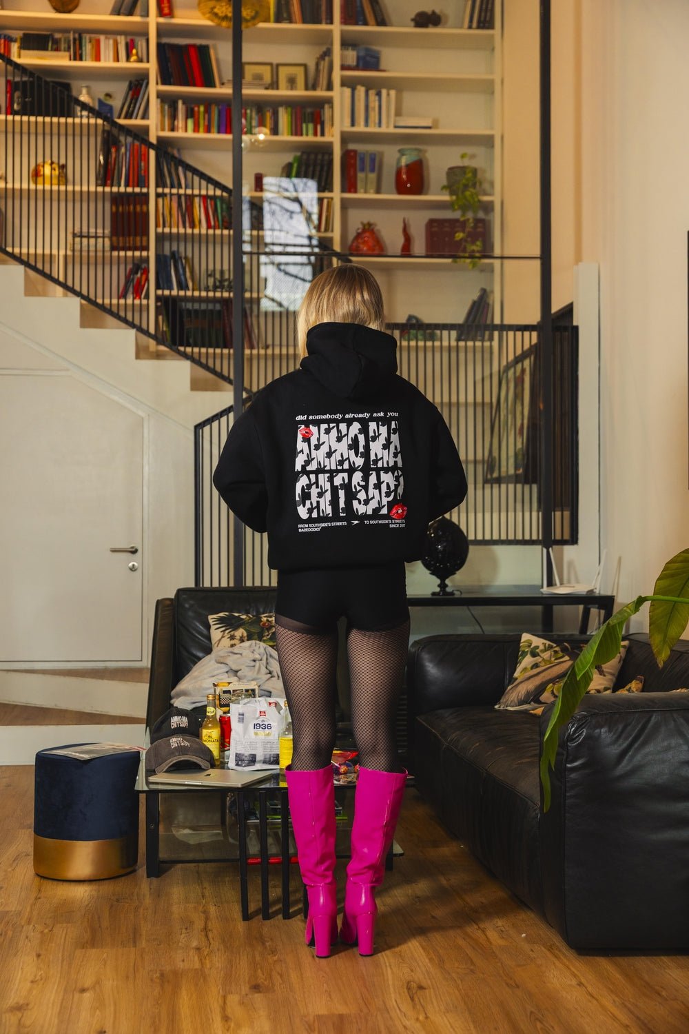 Hoodie "AMMO" CHI'T'SAP Black/PLBY - BASEDODICI®