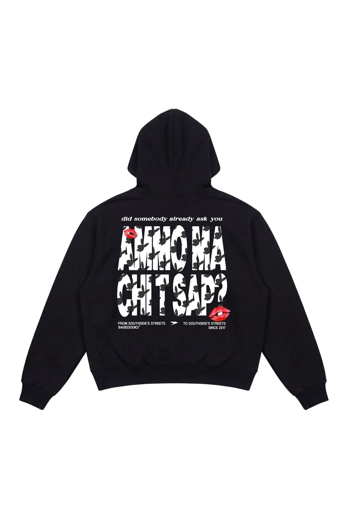 Hoodie "AMMO" CHI'T'SAP Black/PLBY - BASEDODICI®