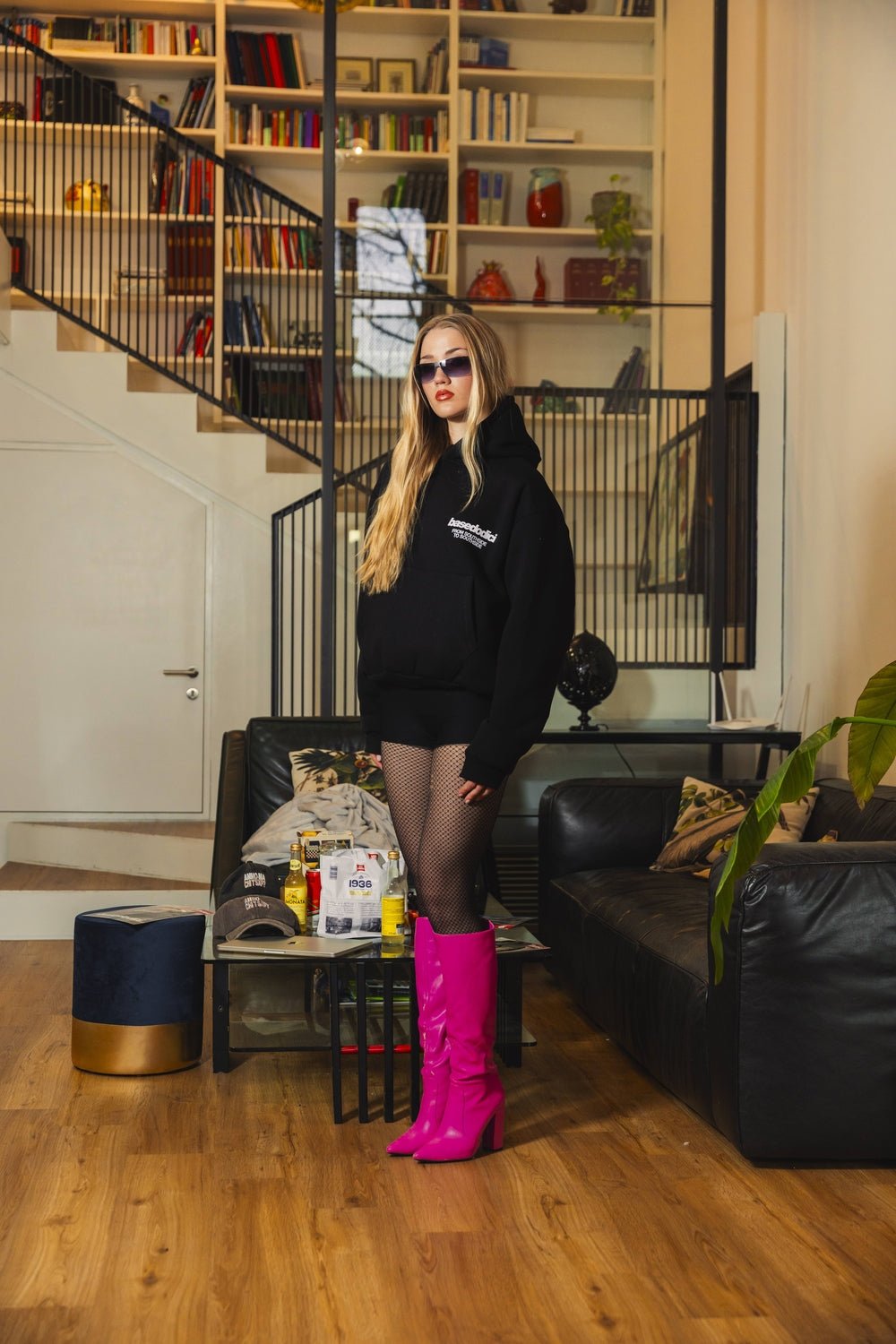 Hoodie "AMMO" CHI'T'SAP Black/PLBY - BASEDODICI®