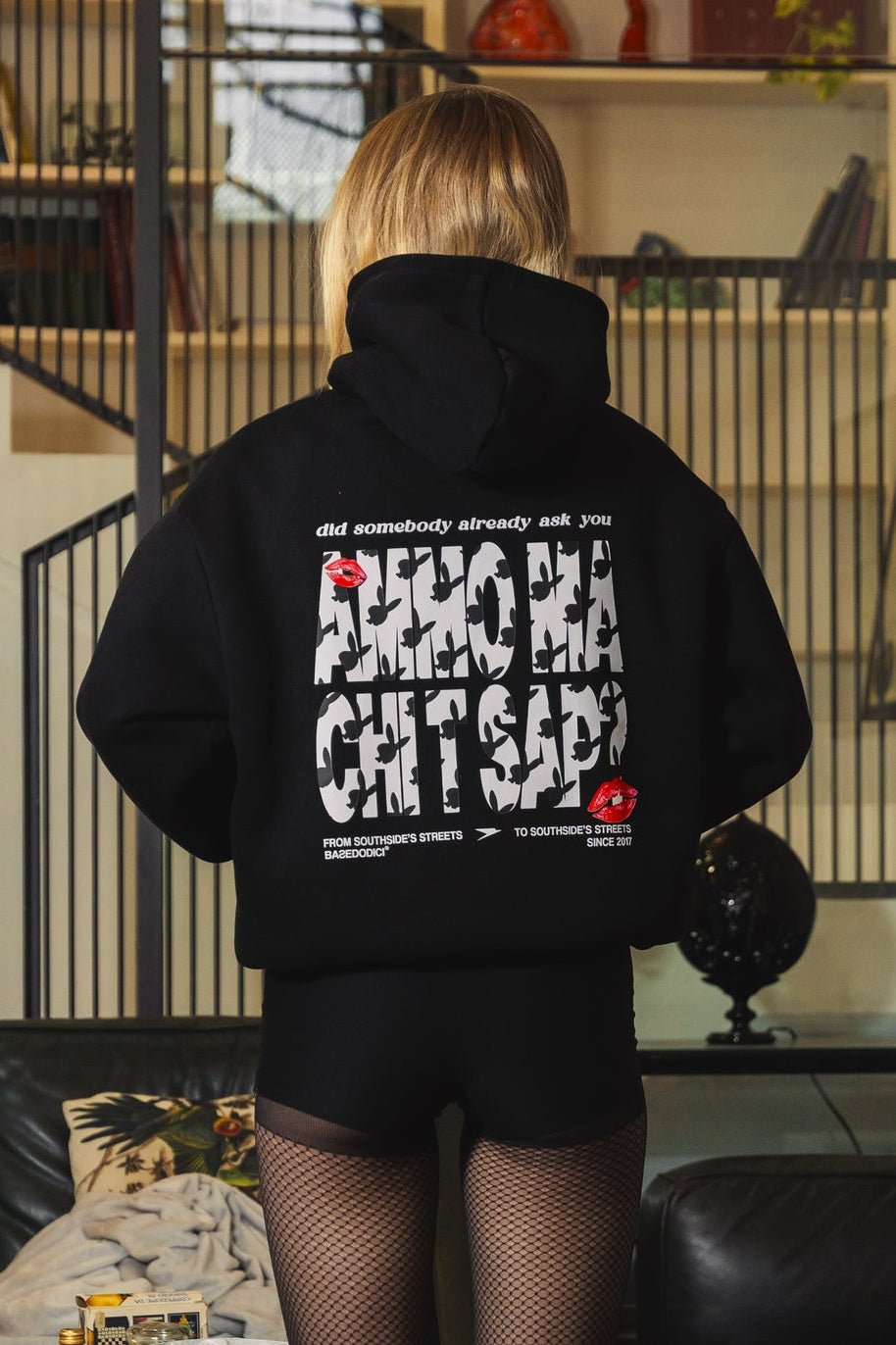 Hoodie "AMMO" CHI'T'SAP Black/PLBY - BASEDODICI®