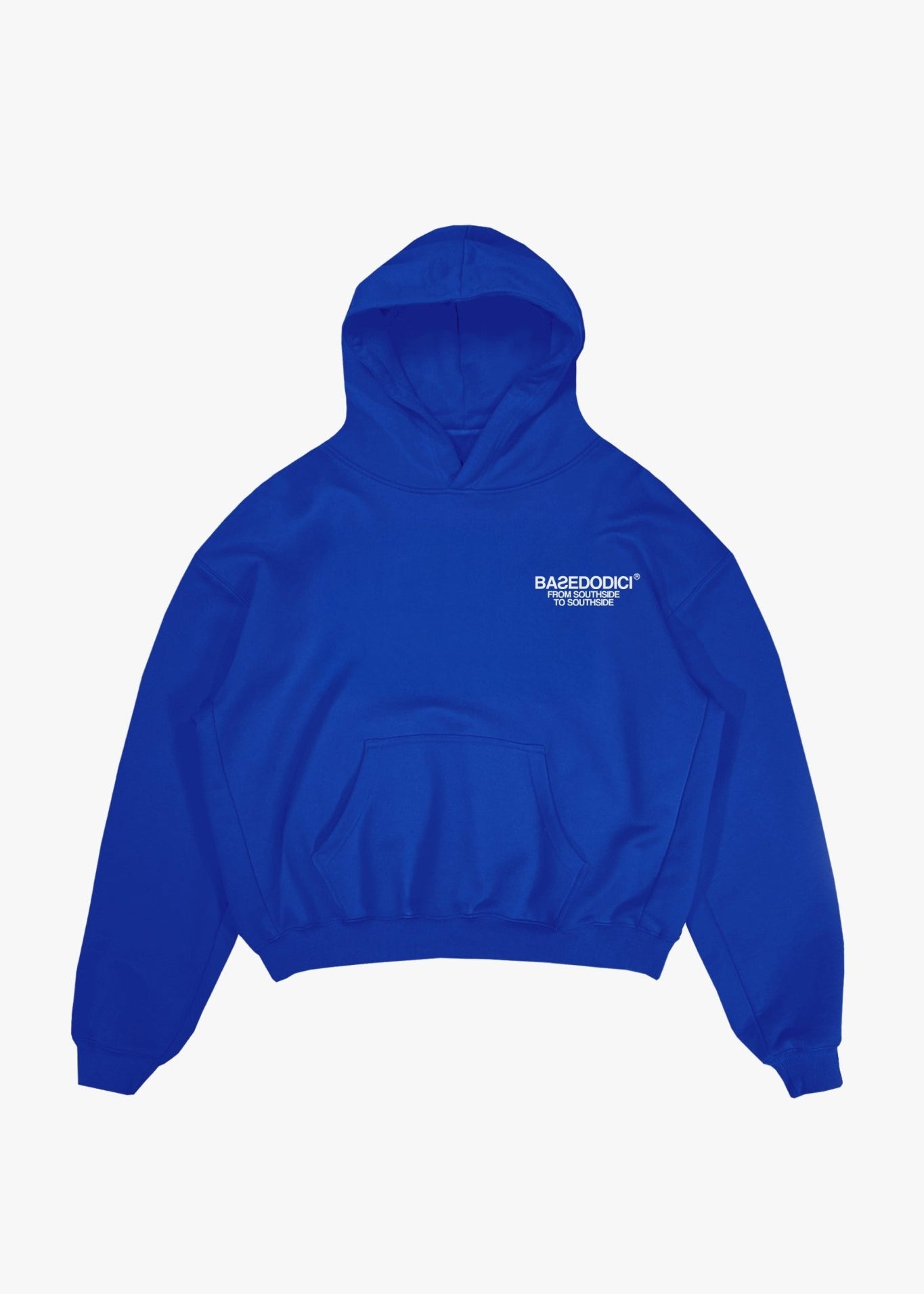 Hoodie "AMMO" CHI'T'SAP Blue Royal - BASEDODICI®
