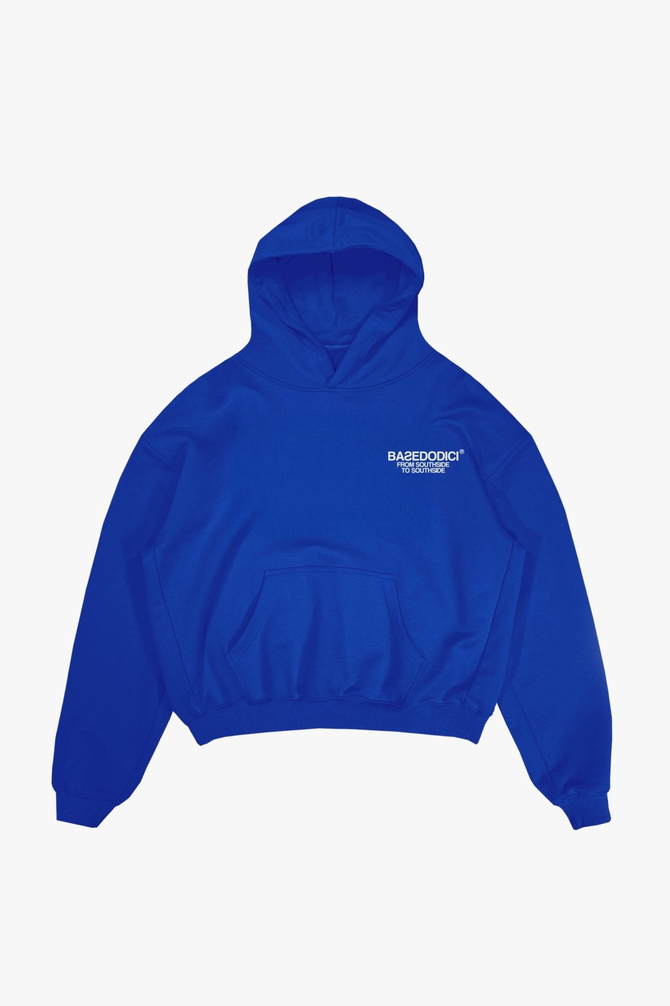 Hoodie "AMMO" CHI'T'SAP Blue Royal - BASEDODICI®