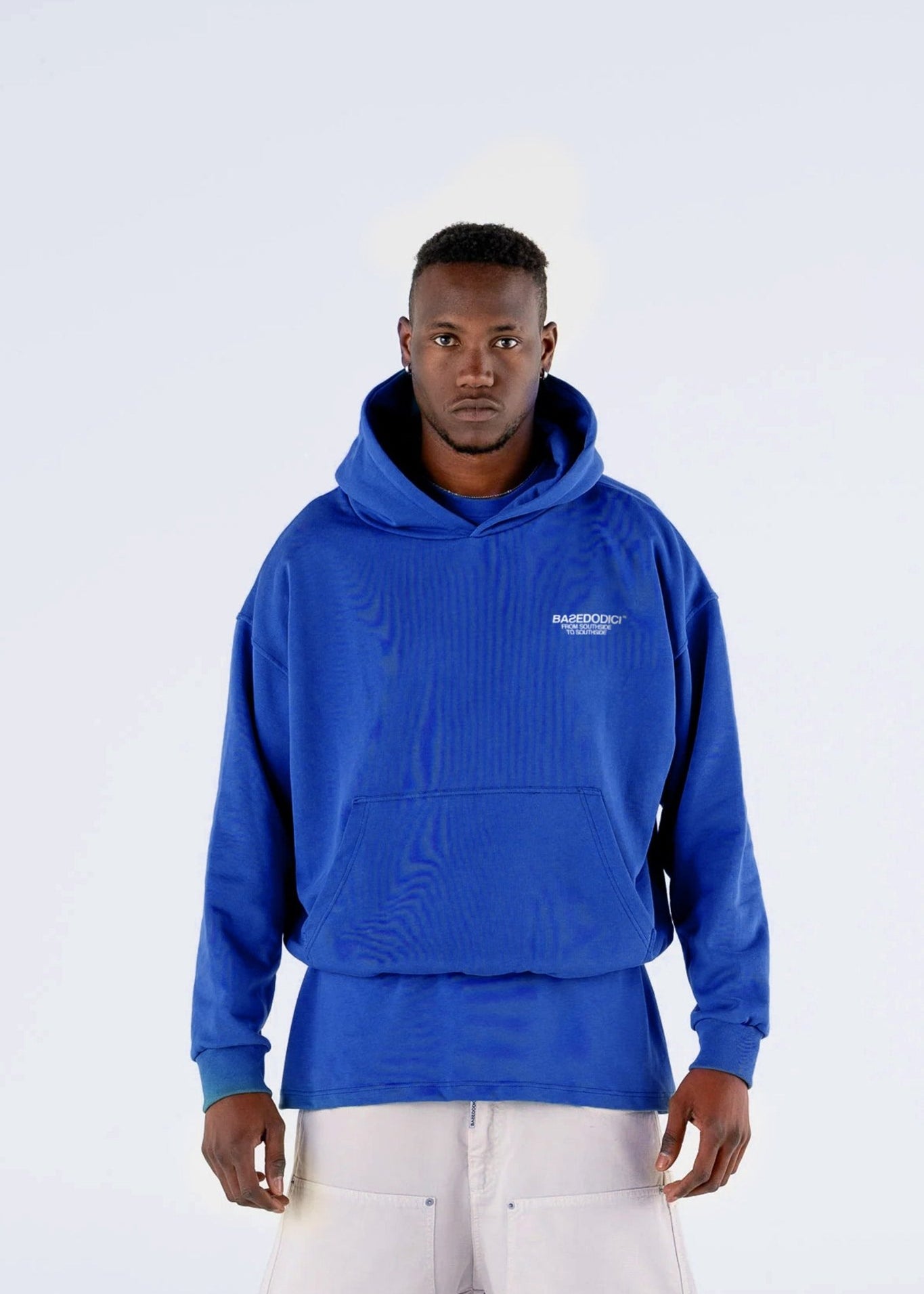 Hoodie "AMMO" CHI'T'SAP Blue Royal - BASEDODICI®