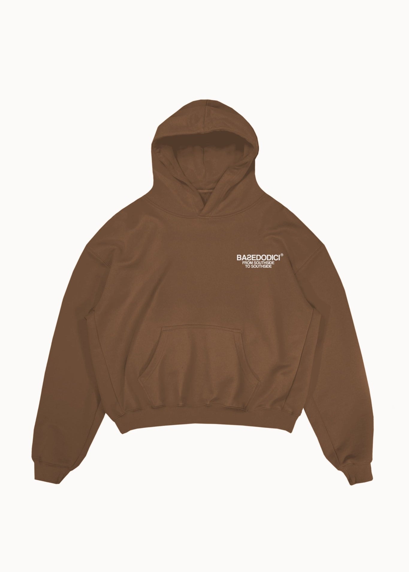 Hoodie "AMMO" CHI'T'SAP Cactus Brown - BASEDODICI®
