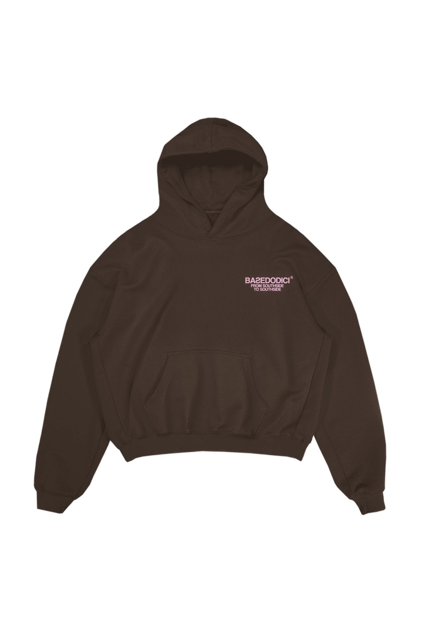 Hoodie "AMMO" CHI'T'SAP Cactus Brown/Pink - BASEDODICI®