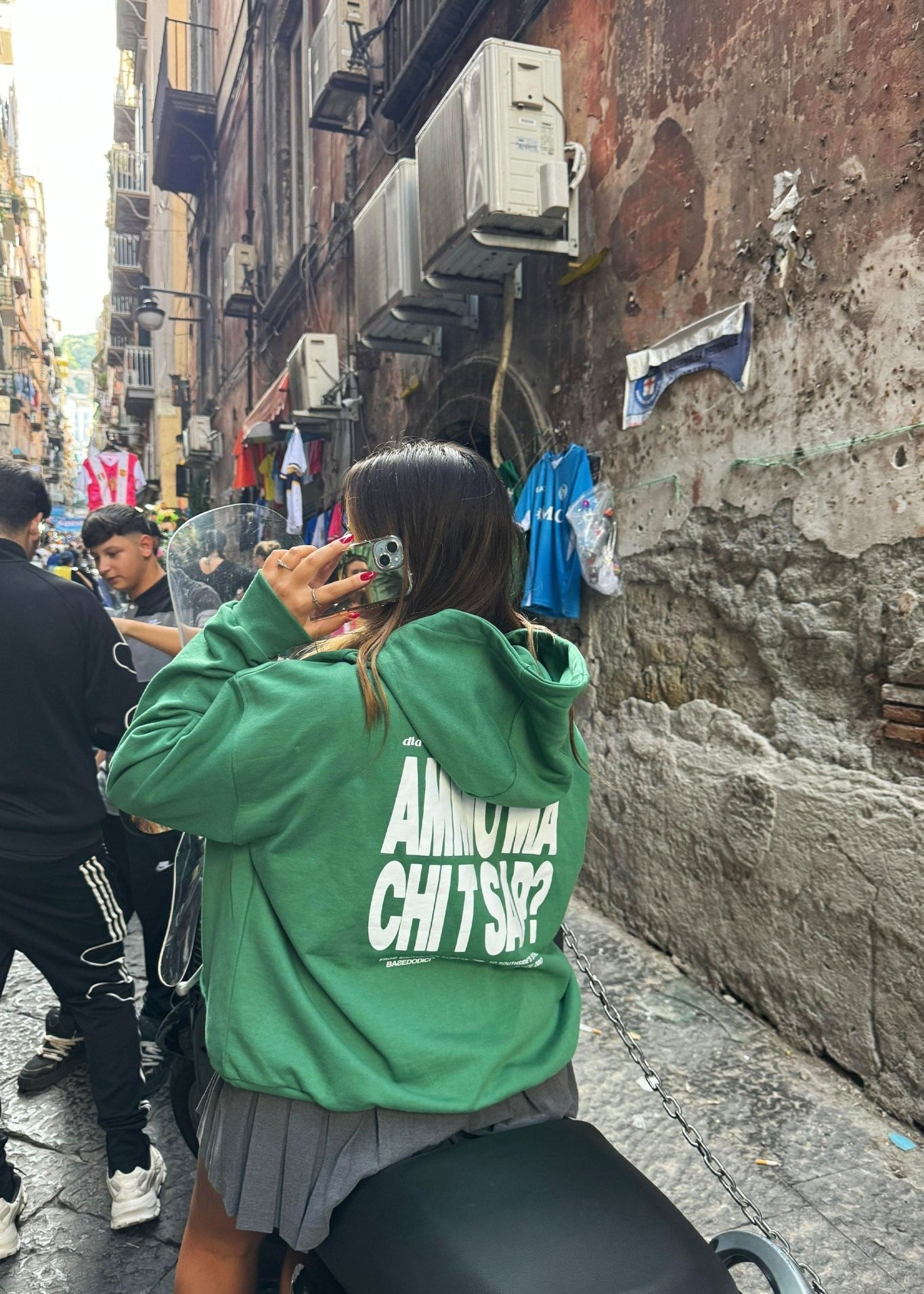 Hoodie "AMMO" CHI'T'SAP Green - BASEDODICI®