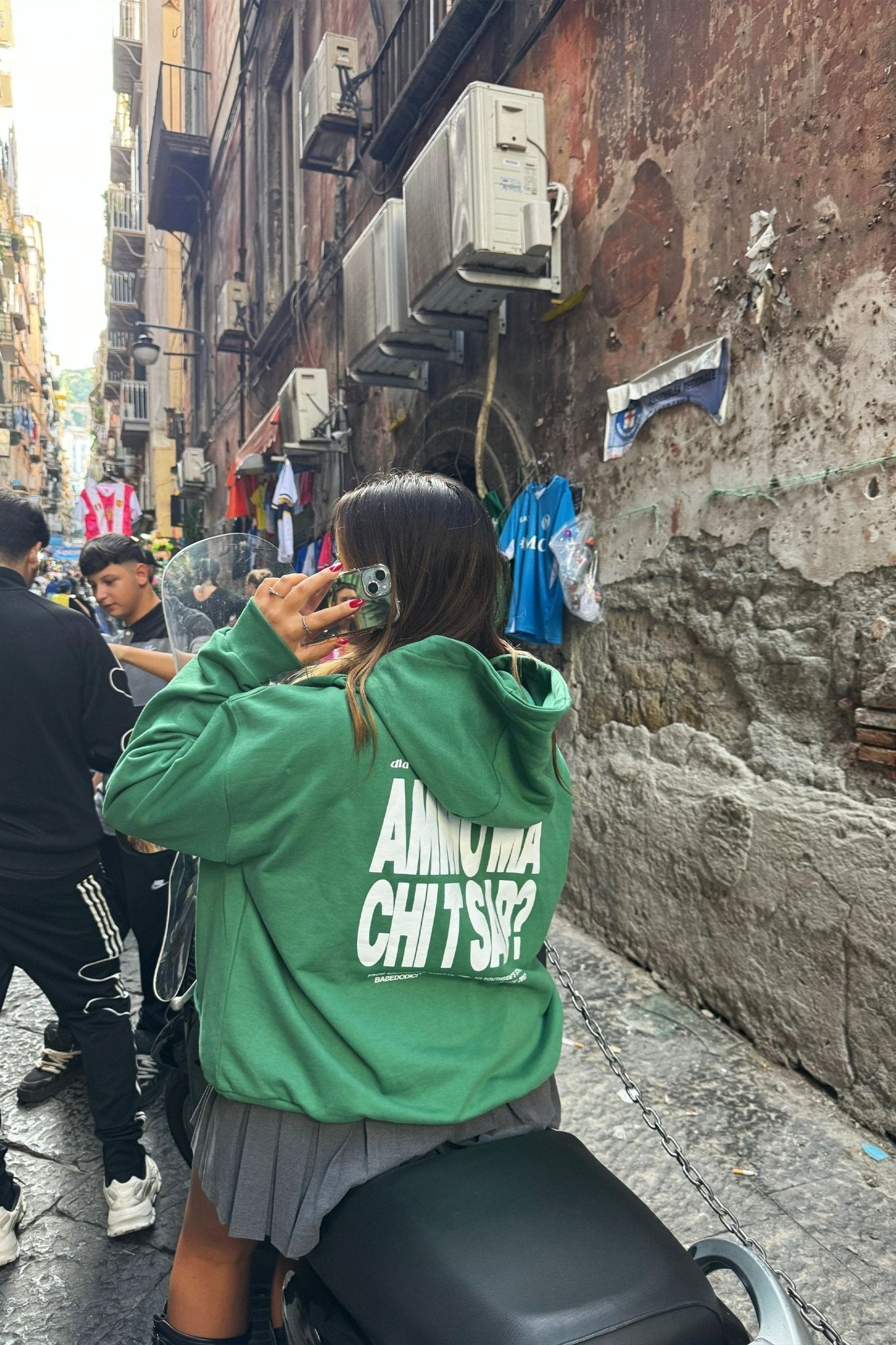 Hoodie "AMMO" CHI'T'SAP Green - BASEDODICI®
