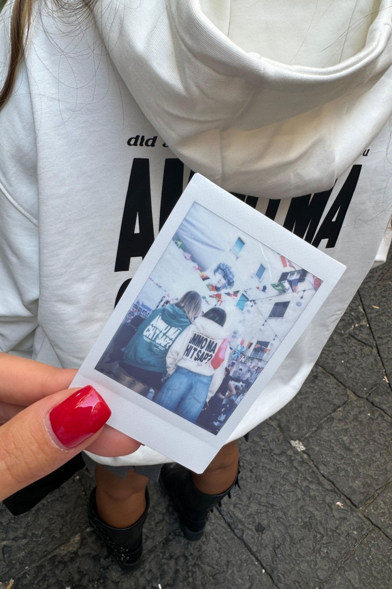 Hoodie "AMMO" CHI'T'SAP White - BASEDODICI®