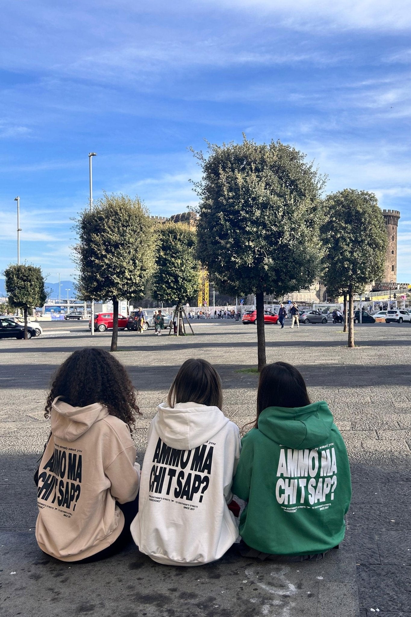 Hoodie "AMMO" CHI'T'SAP White - BASEDODICI®