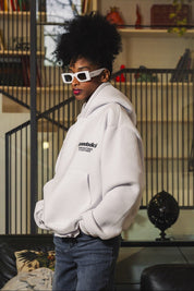 Hoodie "AMMO" CHI'T'SAP White/AnimalierPurple - BASEDODICI®