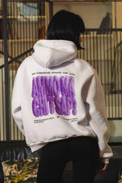 Hoodie "AMMO" CHI'T'SAP White/FurryPink - BASEDODICI®