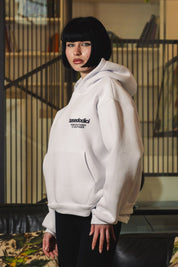 Hoodie "AMMO" CHI'T'SAP White/FurryPink - BASEDODICI®