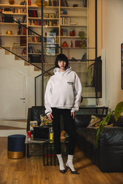 Hoodie "AMMO" CHI'T'SAP White/FurryPink - BASEDODICI®