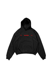 Hoodie “BASEDODICIxHYPE” Nightlife Black - BASEDODICI®