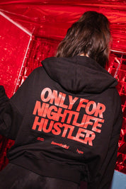 Hoodie “BASEDODICIxHYPE” Nightlife Black - BASEDODICI®