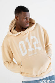 Hoodie Boxy “DYSTOPIA” 012 Cream - BASEDODICI®