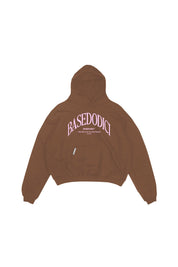 Hoodie Boxy “RESORT” Dove Brown - BASEDODICI®