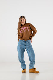 Hoodie Boxy “RESORT” Dove Brown - BASEDODICI®