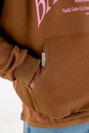 Hoodie Boxy “RESORT” Dove Brown - BASEDODICI®