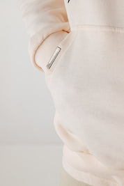 Hoodie Boxy “RESORT” Dove Cream - BASEDODICI®