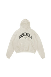 Hoodie Boxy “RESORT” Dove Cream - BASEDODICI®