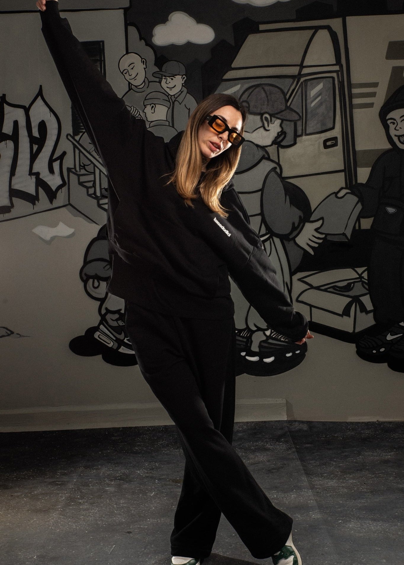 Hoodie "COMFY" FCK Black - BASEDODICI®