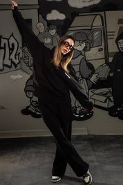 Hoodie "COMFY" FCK Black - BASEDODICI®