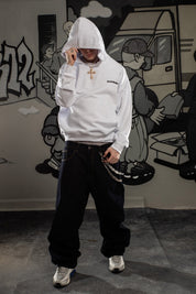 Hoodie "COMFY" FCK White - BASEDODICI®