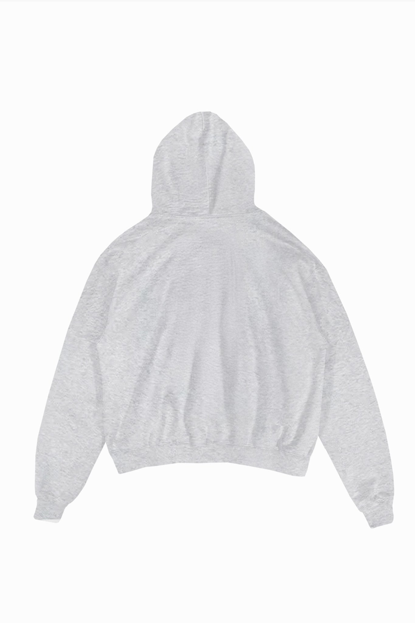 Hoodie "COMFY" Front Logo AshGrey/Blue - BASEDODICI®