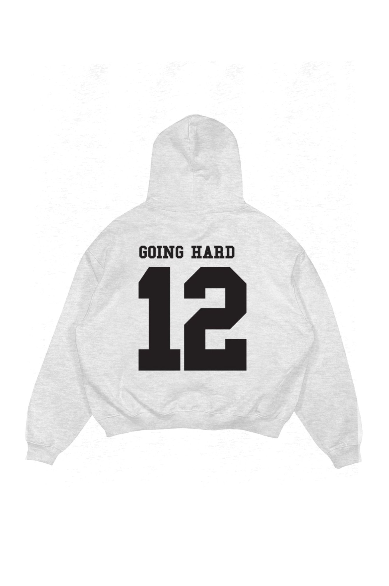 Hoodie "COMFY" GoingHard AshGrey - BASEDODICI®