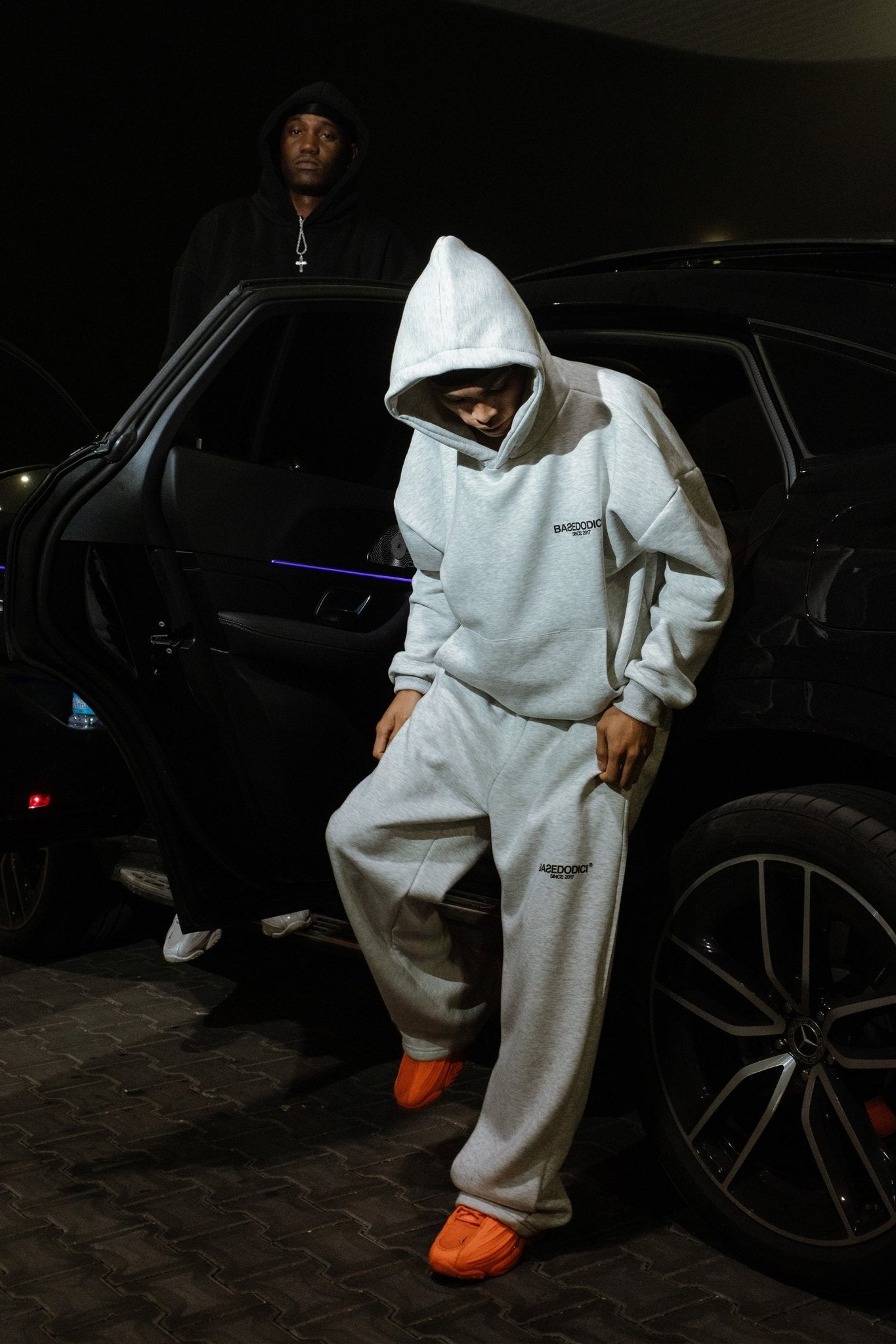 Hoodie "COMFY" GoingHard AshGrey - BASEDODICI®