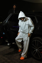 Hoodie "COMFY" GoingHard AshGrey - BASEDODICI®