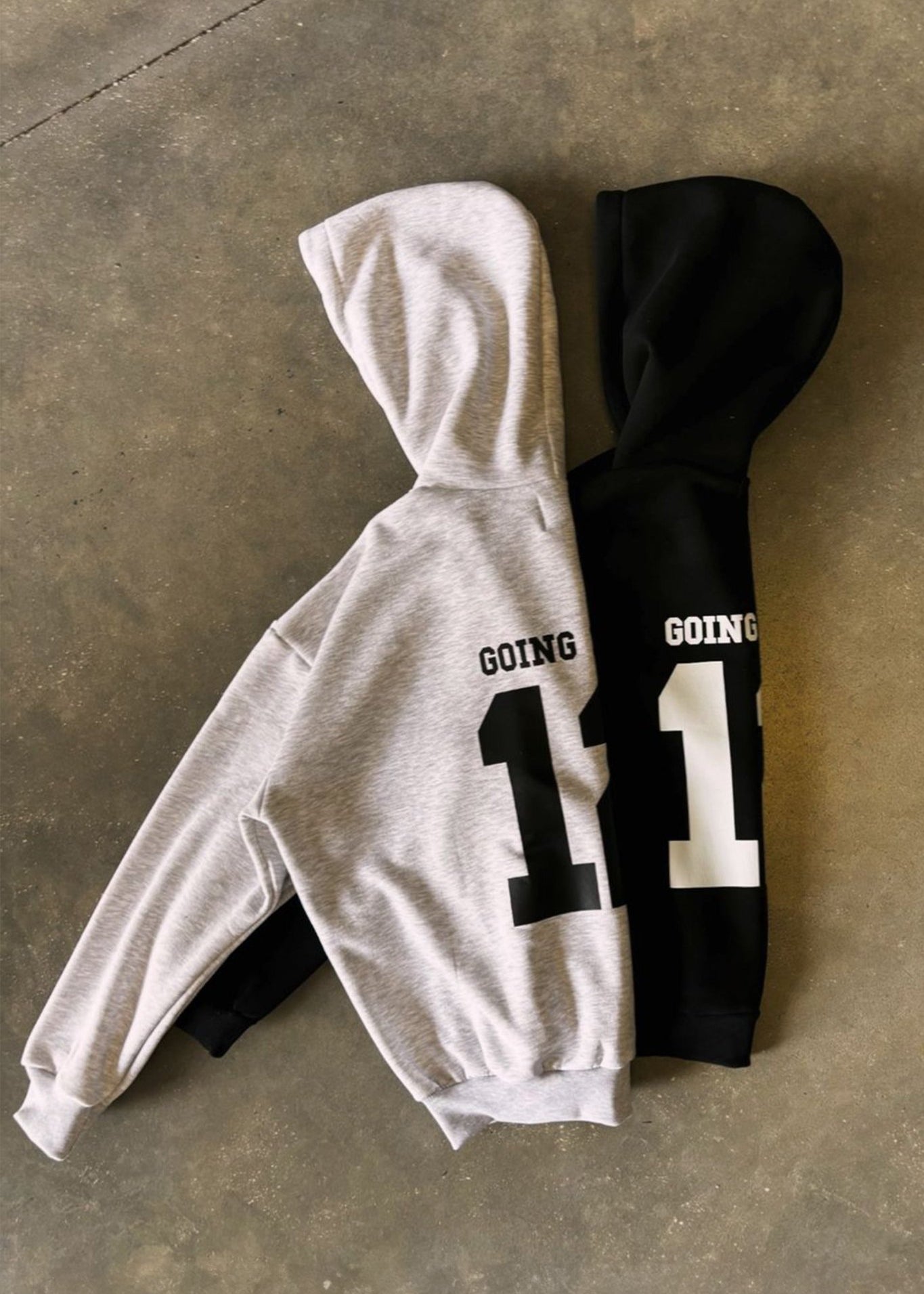 Hoodie "COMFY" GoingHard Black - BASEDODICI®