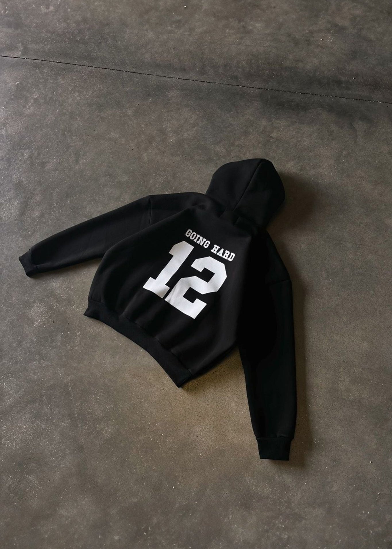 Hoodie "COMFY" GoingHard Black - BASEDODICI®