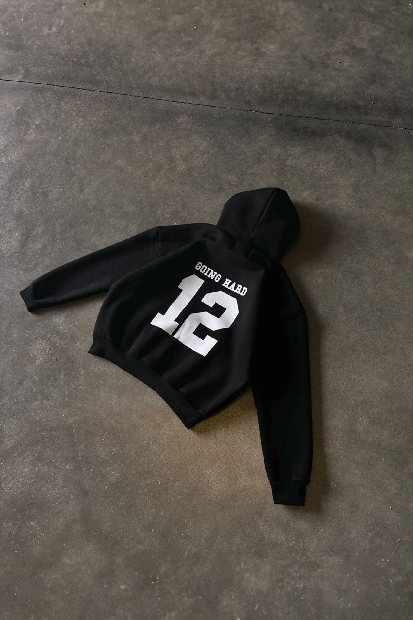 Hoodie "COMFY" GoingHard Black - BASEDODICI®