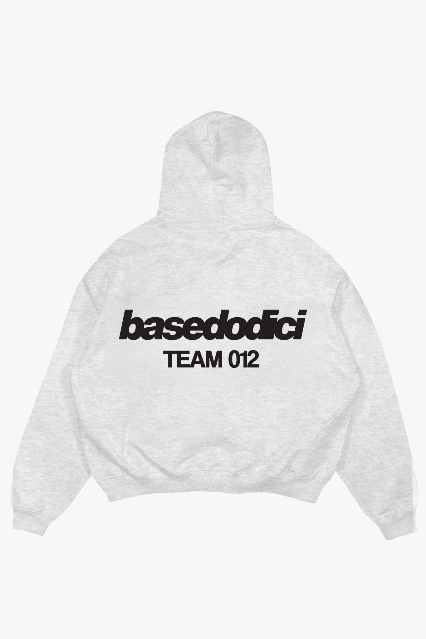 Hoodie "COMFY" Team012 AshGrey - BASEDODICI®