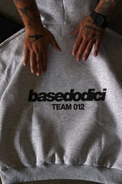 Hoodie "COMFY" Team012 AshGrey - BASEDODICI®