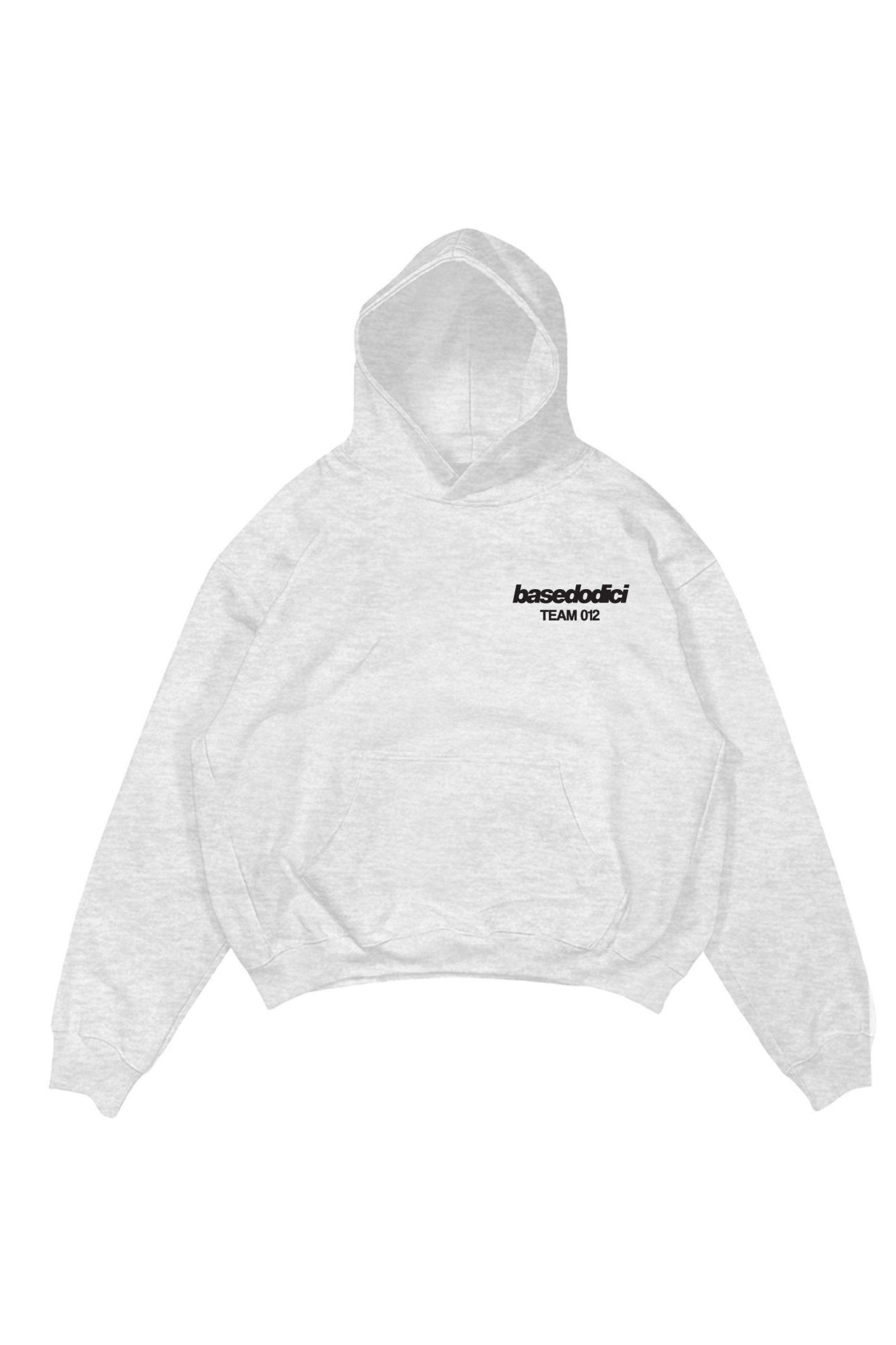 Hoodie "COMFY" Team012 AshGrey - BASEDODICI®